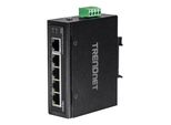 Trendnet TI-E50 Trendnet Industrie Switch 5 Port Fast Ethernet L2 Din-Rail