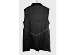 Cint Grembiule Nero Da Lavoro Chef Cucina Barbecue Catering Cintura Unisex