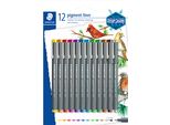 Staedtler 30805SBK12 Staedtler Pigment Liner Design Journey, Blister Da 12 Penne