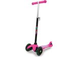 Jamara Kicklight Scooter Rosa - Bambini - Triciclo Scooter - Nero - Rosa - Donna - Asfalto - 50 Kg (460497)