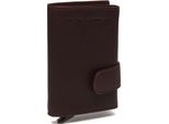 The Chesterfield Brand Porta Carte Di Credito Frankfurt Cardholder Brown Marrone Scuro