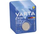 10X Varta CR2016 Batteria A Bottone Al Litio 3V In Blister Da 1 Pezzo