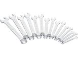Vigor V4472N Set Di Chiavi Combinate ∙Profilo Esagonale Esterno, Profilo Esagonale Doppio Esterno ∙ 6 - 22 ∙ Numero Di Utensili: 15