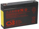 Batteria Al Piombo Csb 6V 7,2 Ah GP672F1 Agm Senza Manutenzione