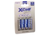 Xcell Batterie Extreme Lithium FR6 Mignon Aa 4St.