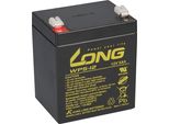 Batteria Al Piombo Kung Long 12V 5Ah WP5-12 Faston 6,3 Mm