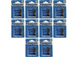 40X Panasonic Aa Mignon Batterie Generiche 1,5V 10X 4Er Blister