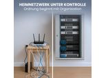 Extralink 18U 600X600 WALL-MOUNTED Rackmount Cabinet Gray Rack De Wall Grey