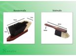 Novaliv 2X Set Per Spazzare I Mix Di Crine I Paletta Con Labbro In Gomma I Spazzola A Mano In Legno I Set Per Spazzare Paletta A Mano Set Per Spazzare A Mano E Paletta Paletta Paletta E Spazzola Scopa Pala