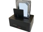 Lc Power LC-DOCK-U3-V - Docking Station Per Hdd Con Indicatore Di Alimentazione, Interruttore On/Off Alloggiamenti: 1 - 2,5" / 3,5"" Condiviso"