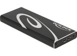 Delock - Contenitore Di Archiviazione - M.2 - 1 Canale - Scheda M.2 - 600Mbps - Usb 3.2 (Gen 2) - Nero (42007)