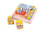 Bigjigs Toys Immagine Cubi Cubi Safari 9 Cubi