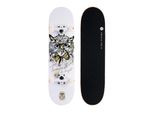Skateboard Golden Owl 31 X 8 Pollici Legno Bianco/Nero