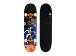 Skateboard Explore 31 X 8 Pollici In Legno Nero/Arancio/Blu
