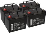 Batteria Compatibile Con E-Mobile Trendmobil Uranus 4X 12V 36Ah