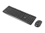 Ultron UMC300 Tastiera Mouse Incluso Universale Rf Senza Fili Tedesco Nero