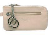 Esquire Caso Chiave Viktoria Key Case With Zip Beige