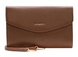 Lazarotti Pelle Pochette Borsa A Tracolla Bologna Leather Clutch Brown Marrone