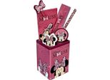 Astuccio Per Matite Minnie Mouse Set Da 7 Pezzi Per La Scrittura Con Design Disney