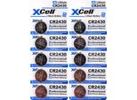 10X CR2430, Batteria A Bottone Al Litio 3V / 290Mah (2X Confezione Da 5)