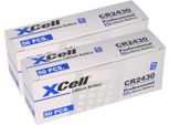 100X CR2430, Cella A Bottone Al Litio 3V / 290Mah (20X Confezione Da 5)