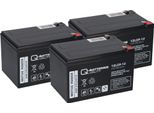 Batteria Compatibile Con Lo Scooter Elettrico, Ad Esempio Sxt 500 Eec 36V 3X 12LCP-12 12V-13Ah Agm Al Piombo Qb