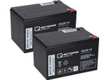 Batteria Compatibile Scooter Elettrico Scooter Elettrico 24V 2X 12LCP-12 12V - 13Ah Agm Qb