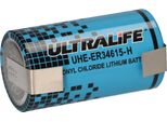 Ultralife Litio UHR-ER34615-H Lsh 20 D Alta Corrente 3,6V 14500Mah U Etichetta A Saldare