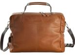 Harold's Pelle Borsa Da Ufficio Country Framebag Businessbag Cognac Marrone Chiaro