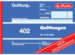 10X Herlitz 886622 Libro Dei Moduli Sd "Ricevuta 402"" Din A6 2 X 40 Fogli"