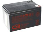 Batteria Al Piombo Csb GP12120 F2 12V 12Ah Agm 6,3Mm Faston