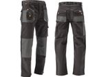 Pantaloni Da Lavoro Pegma Neri/Grigi Taglia L/Xl