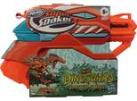 Hasbro F2795 Nerf Super Soaker Water Blaster Dinosquad Raptor-Surge Dinosaur Arancione Blu 25 Cm Per Bambini