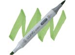 Copic Ciao Pennello E Scalpello Bifacciale, YG17 Verde Erba