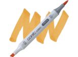 Copic Ciao Pennello E Scalpello Bifacciale, YR15 Giallo Zucca