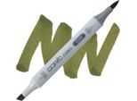 Copic Ciao Pennello E Scalpello Bifacciale, G99 Olive