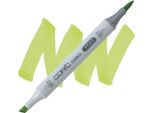 Copic Ciao Pennello E Scalpello Bifacciale, YG03 Giallo Verde