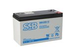 Batteria Al Piombo Ssb Sbh 300-12 Batteria Agm 6,3 Mm Faston - 12V 8,5Ah 277W