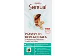 Joanna Sensual Body Depilation Patch Aloe Vera 12Pz + Reizlinderndes ÖL 10Ml