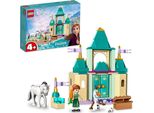 Lego 43204 La Principessa Disney Anna E Il Divertimento Di Olaf Nel Castello, Giocattolo De La Regina Di Ghiaccio Da Costruire Con La Figura Del Cavallo, Età 4+