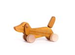 Bajo Bassotto In Legno Naturale 18 Cm