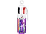Bic 962612 Bic Retrattile Collezione 4 Colori, Confezione Da 6 Pezzi