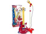 Chitarra Rock Elettronica Con Microfono