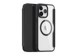 Dux Ducis Skin X Pro Custodia Magnetica Flip Magsafe Compatibile Con Iphone 15 Plus Nero
