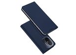 Skin Pro Sleeve Compatibile Con Xiaomi Redmi 12C/11A/Poco C55 Flip Cover Card Wallet Stand Blu