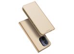 Skin Pro Sleeve Compatibile Con Xiaomi Redmi 12C/11A/Poco C55 Flip Cover Card Wallet Stand Oro Oro