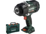 Metabo Ssw 18 Ltx 1450 Bl - Avvitatore A Impulsi - A Batteria - Attacco Quadro Da 1/2 Pollice - 1450 N-M - Senza Batteria