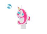 Atosa Unicorn Candle No9 Rosa Rosa Taglia Unica