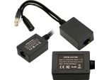 Iniettore Poe | Ingresso 1X 1000Mbps Rj45/Jack 10-24V | Uscita 24V | Extralink 1 Porta