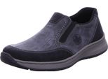 Rieker Scarpe Da Uomo Slip-On Mocassini Slip-On Nero Tempo Libero, Numero Di Scarpe: 40 Eu
